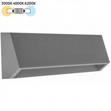 Φωτιστικό Επίτοιχο LED 4W 230V 320lm CCT Polycarbonate Γκρι IP65 3-97668